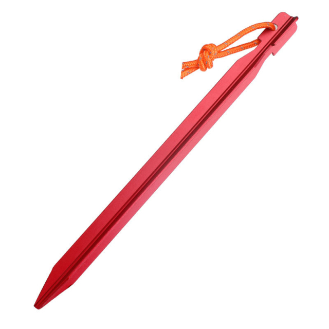 Aluminium Alloy Three-pronged with Reflective Rope Tent Canopy Ground pegs  for Outdoor Camping