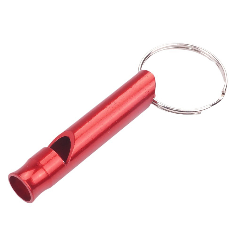 Multifunctional Aluminum Emergency Survival Whistle Portable Keychain for Outdoor Tools Training Camping Hiking