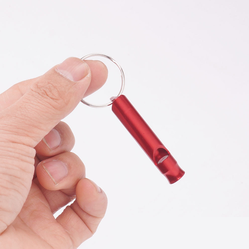 Multifunctional Aluminum Emergency Survival Whistle Portable Keychain for Outdoor Tools Training Camping Hiking