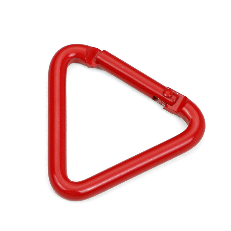 Outdoor Sports Aluminium Safety Buckle Climbing Button for Camping Hiking - Triangles