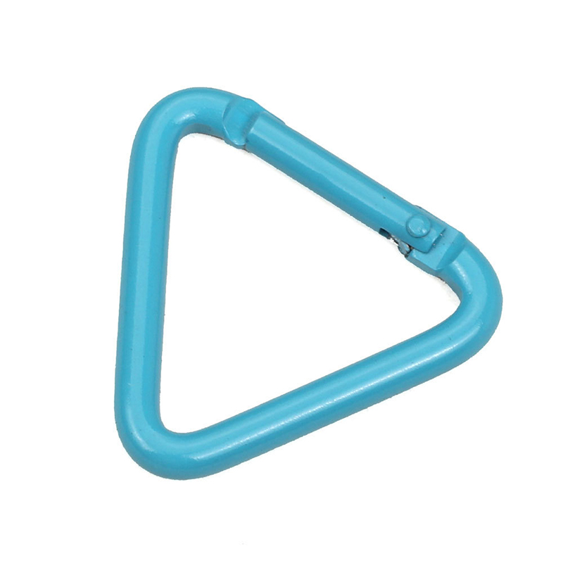 Outdoor Sports Aluminium Safety Buckle Climbing Button for Camping Hiking - Triangles