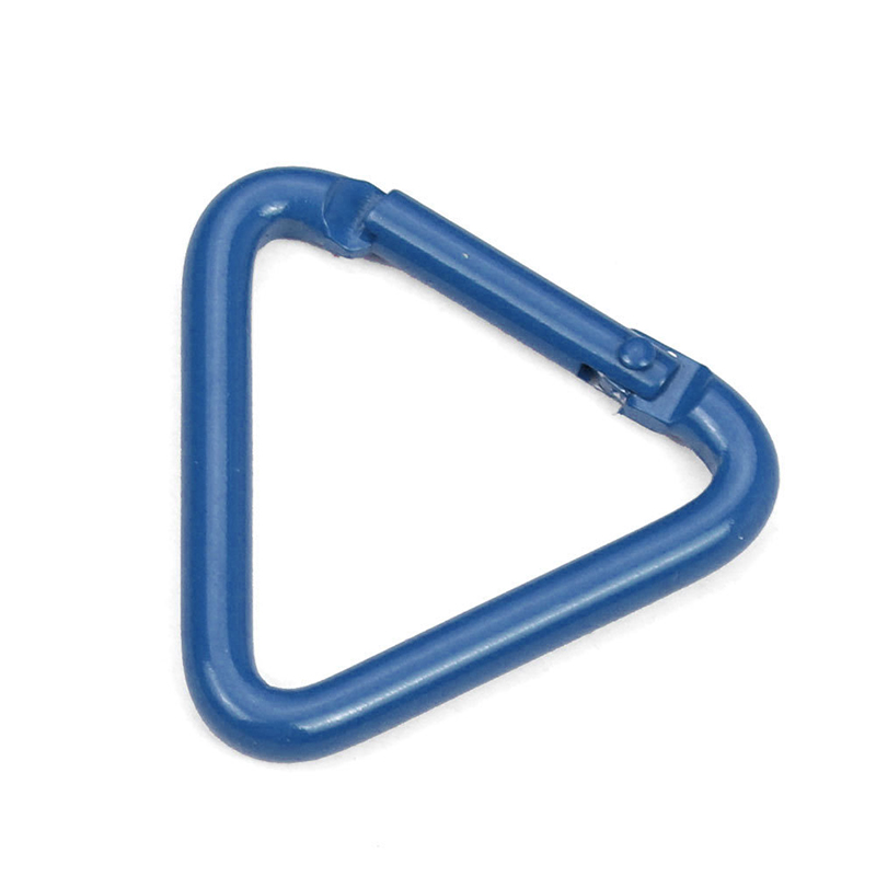 Outdoor Sports Aluminium Safety Buckle Climbing Button for Camping Hiking - Triangles