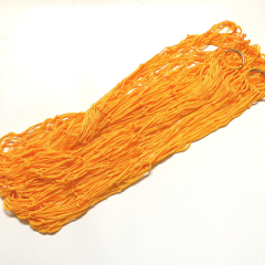 Nylon Rope Single Thicker Mesh Hammock for Balcony Yard Field Camping