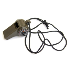 Multifunctional Wilderness Survival Compass Whistle Thermometer Accessories for Outdoor Sport