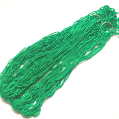 Nylon Rope Single Thicker Mesh Hammock for Balcony Yard Field Camping