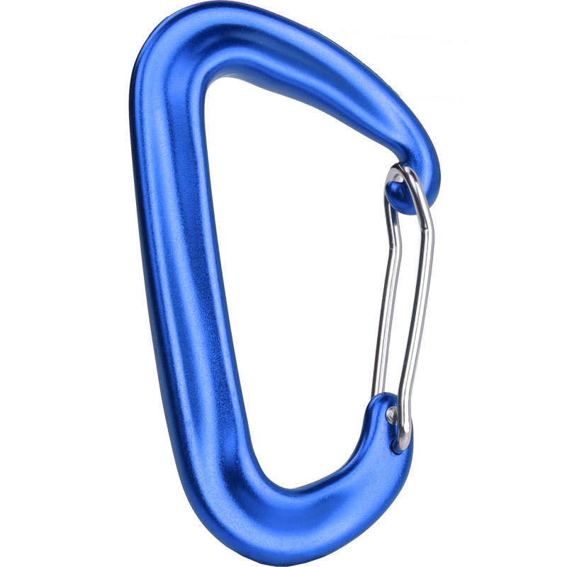 Outdoor Sports 7075 Aluminium Alloy Buckle Lock Hammock Hooks for Camping Hiking - D Shape