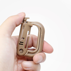 Outdoor Sports Plastic Quick Release Security Buckle Assisted Snap-on Tactical Mountaineering Rucksack Hooks