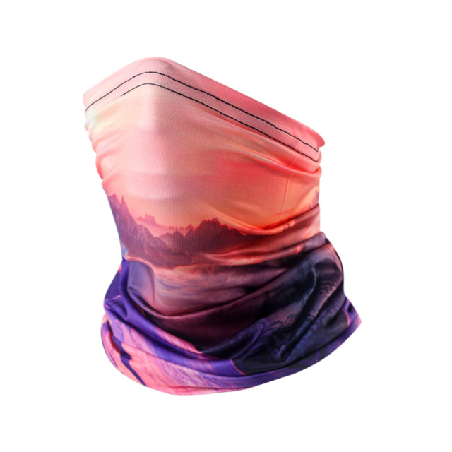 Protection Ice Silk Scarf Face Cover Riding Mask Headband for Outdoor Mountaineering Sports Running Fishing