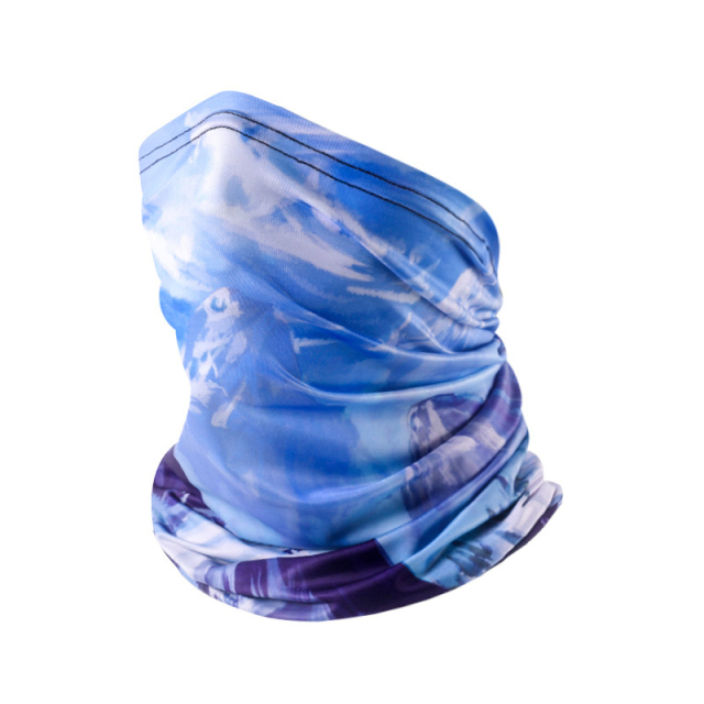 Protection Ice Silk Scarf Face Cover Riding Mask Headband for Outdoor Mountaineering Sports Running Fishing