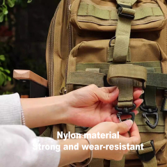 Nylon Gloves Hook Multi-purpose Military Outdoor Tactical Gear Clip Fixed Pocket Belt Keychain Webbing Glove Rope Holder