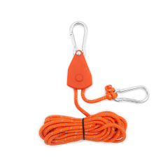 Outdoor Pulley Adjuster Tent Fixture Metal Lift Reflective Wind Thicker Canopy Umbrella Rope 4mm