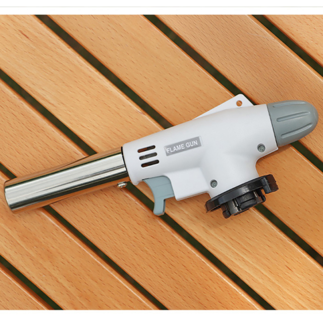 Portable Metal Flame Gun Ceramic Core Spray Gun Small Welding Torch for Outdoor BBQ Camping Cooking