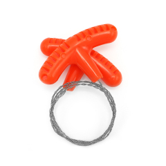 PP Handle Mini Pocket Stainless Steel Wire Grass Saw for Outdoor Camping Survival