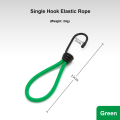 15cm Fixed Binding Strap Elastic Rope Hook Tent Canopy Accessories Pull Buckle for Outdoor Camping