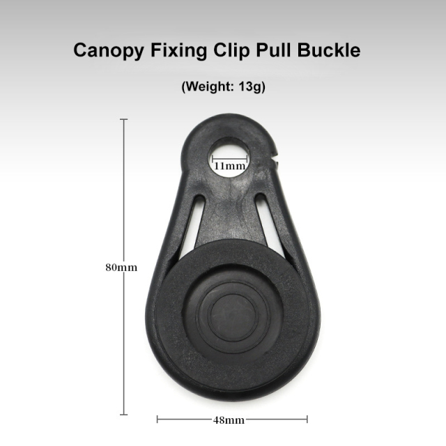 Plastic Tent Clip Fixed Buckle Canopy Awning Pergola Drawstring for Camping Mountaineering