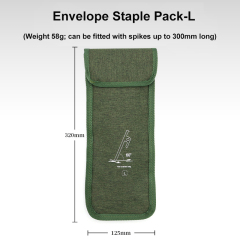 Multifunctional Ground Spike Organiser Bag Oxford Cloth Storage Bag for Outdoor Camping Tool Accessory