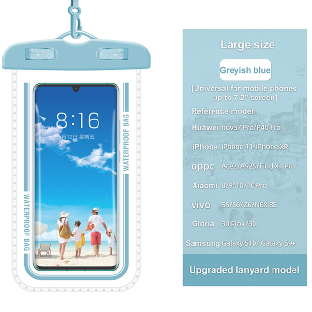 Outdoor Universal Waterproof Pouch Swimming Beach Dry Bag Case Cover Holder For Iphone Samsung Xiaomi Huawei Case Waterproof Bag