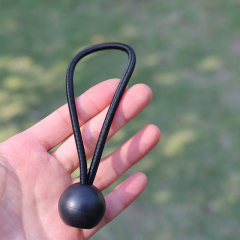 Elastic Cord Tie Down Stretchy Ball Rubber Band Tent Clip for Outdoor Camping Canopy Accessory