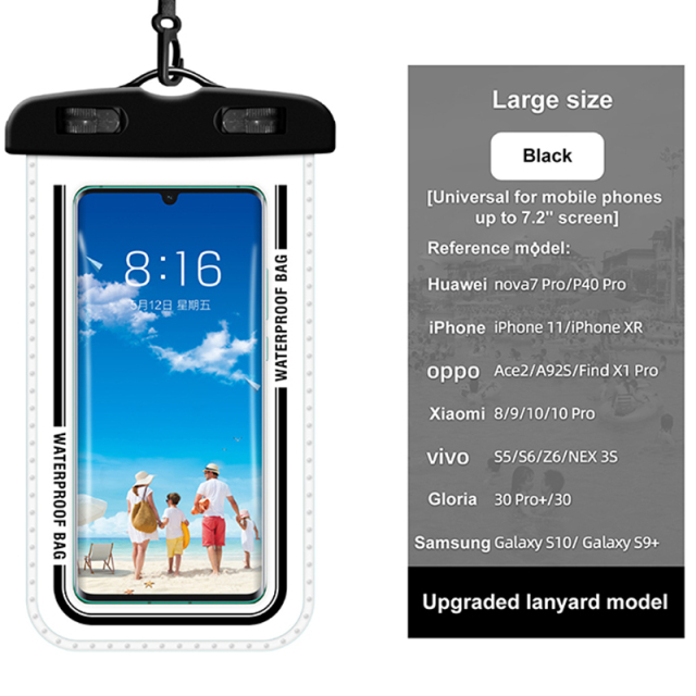 Outdoor Universal Waterproof Pouch Swimming Beach Dry Bag Case Cover Holder For Iphone Samsung Xiaomi Huawei Case Waterproof Bag