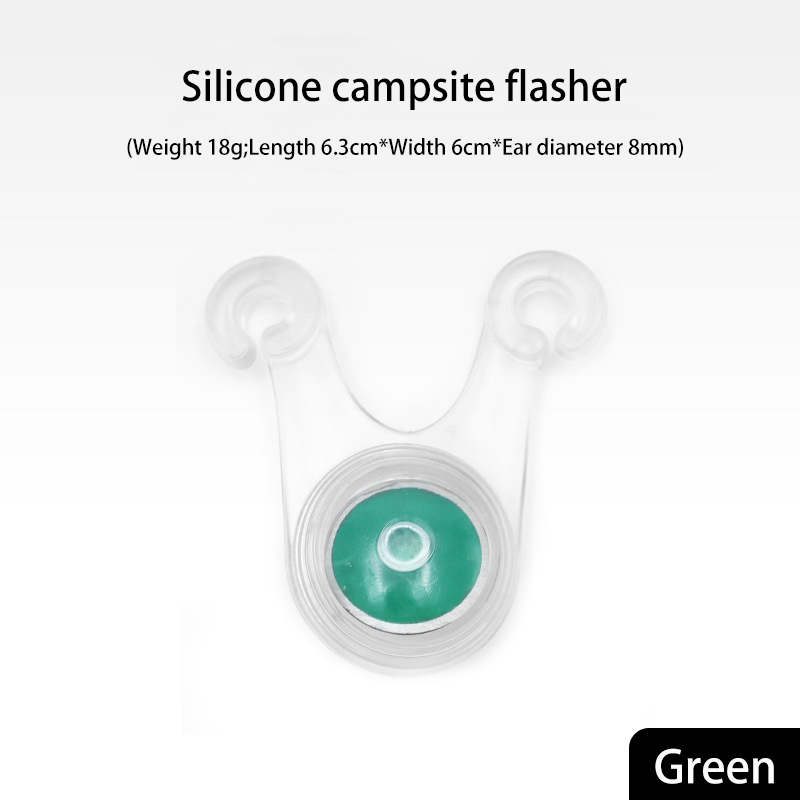 Bicycle Silicone Light Warning LED Tent Rope Hanging Light for Outdoor Camping Decoration