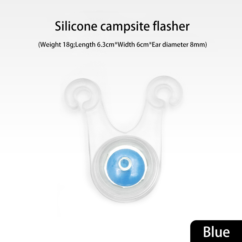 Bicycle Silicone Light Warning LED Tent Rope Hanging Light for Outdoor Camping Decoration