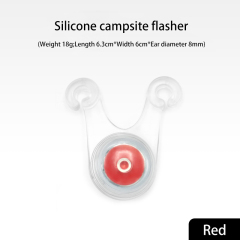 Bicycle Silicone Light Warning LED Tent Rope Hanging Light for Outdoor Camping Decoration