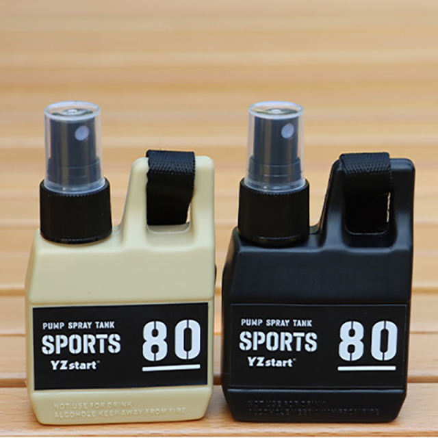 80ml Portable Pump Refillable Spray Bottle Empty Cosmetic Containers Atomizer Bottle for Outdoor Camping Travel