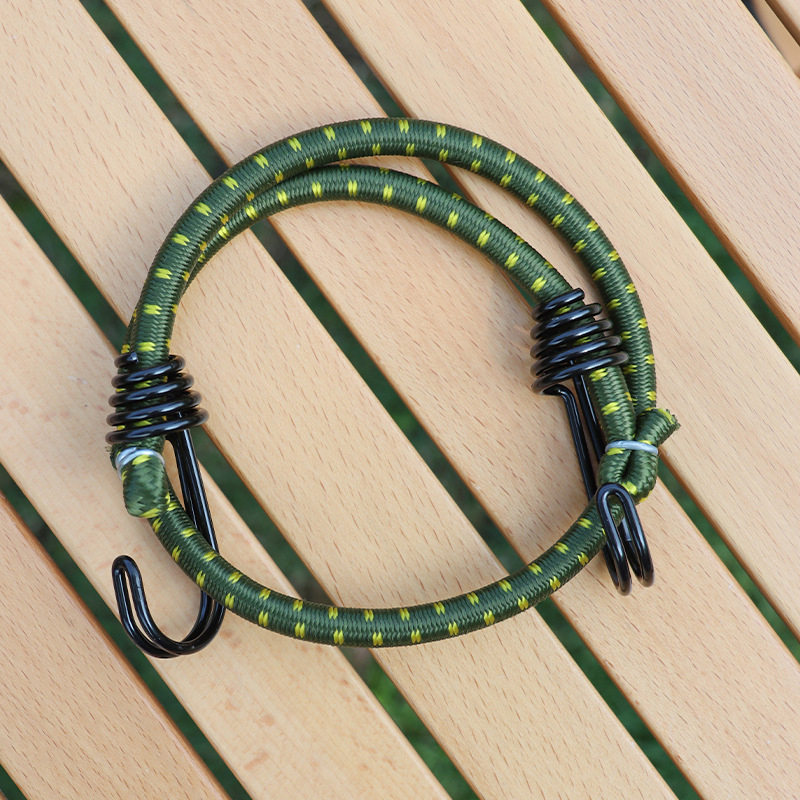 Thick Elasticated Tent Rope 60cm High Elasticity Clothesline Camping Luggage Packing for Outdoor Bundling