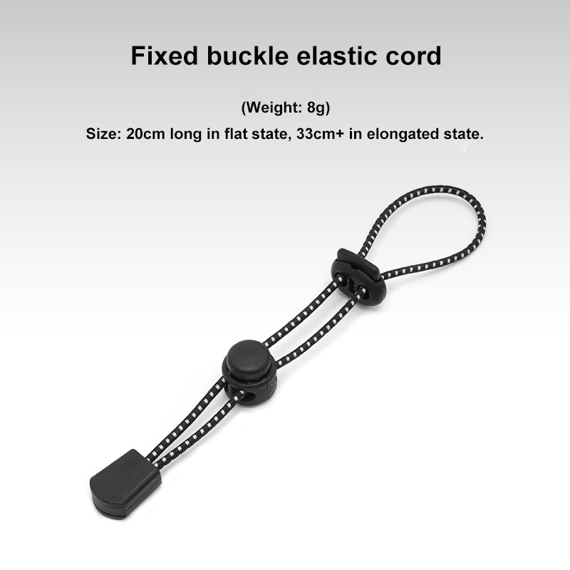 Hiking Bag Fixed Pole Rope Buckle for Outdoor EDC Tools