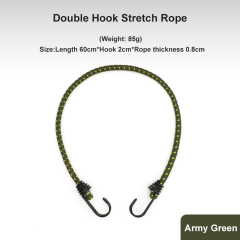 Thick Elasticated Tent Rope 60cm High Elasticity Clothesline Camping Luggage Packing for Outdoor Bundling