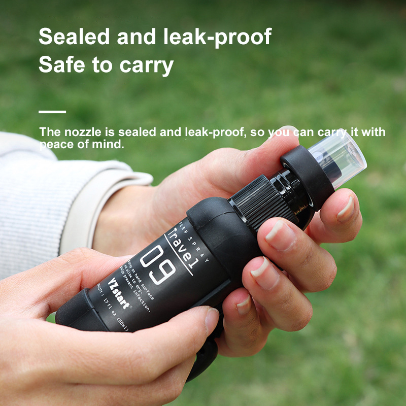 Portable Spray Bottle 50ml Alcohol Dispenser Bottles for Outdoor Camping Travel