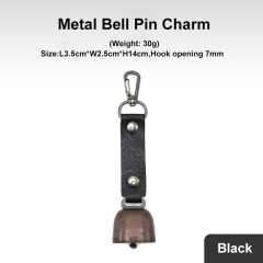 Outdoor Bell Pendant Keychain Cowbell Pet Accessory for Camping