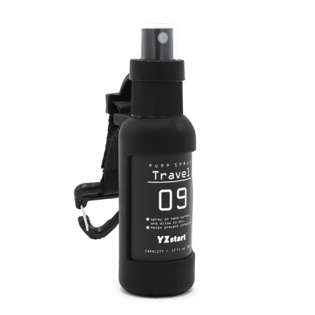 Portable Spray Bottle 50ml Alcohol Dispenser Bottles for Outdoor Camping Travel