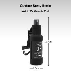 Portable Spray Bottle 50ml Alcohol Dispenser Bottles for Outdoor Camping Travel