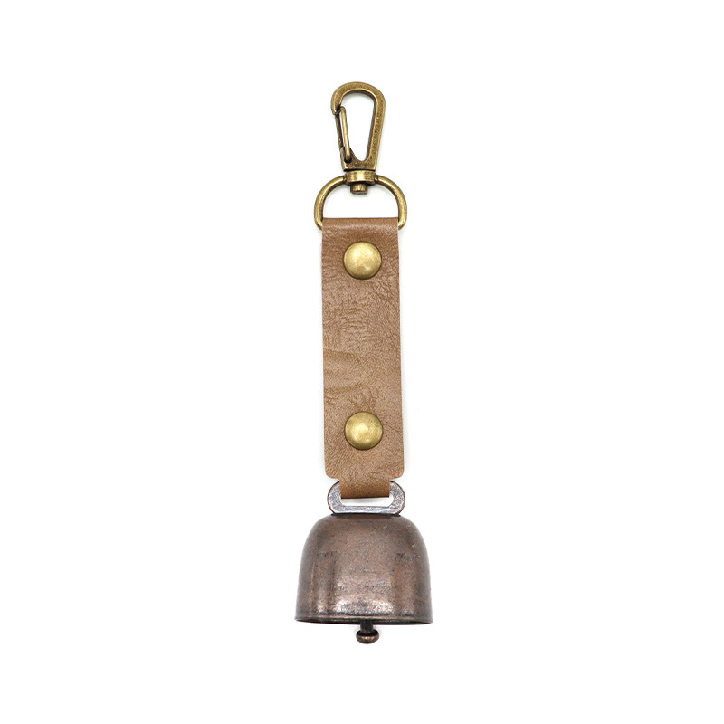 Outdoor Bell Pendant Keychain Cowbell Pet Accessory for Camping