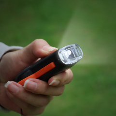 Multifunctional Emergency 7-in-1 Survival Whistle Portable Thermometer Compass with LED Lights for Outdoor Tools Training Camping Hiking