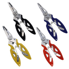 Multi-functional Fishing Pliers Stainless Steel Curved Nose Cutter Outdoor Fishing Supplies