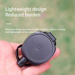 Metal Lanyard Anti Lost & Stolen Retractable Keychain for Outdoor Sport