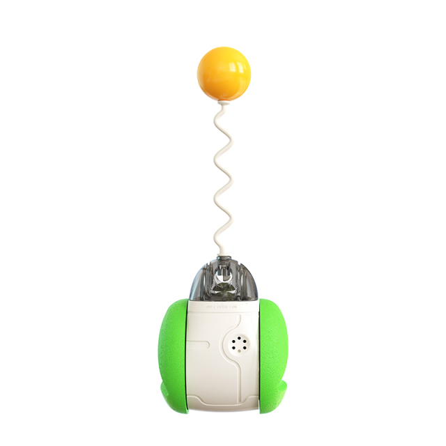 Household Interactive Pet Toys Mint Voice Ball Intelligent Cat Teaser Stick