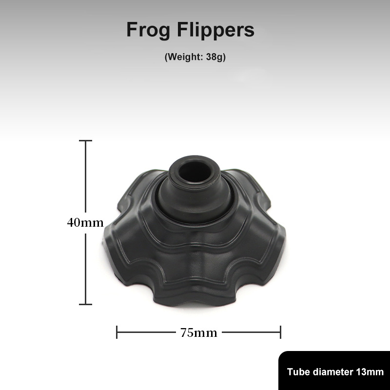 Portable Frog Flippers Plastic Wear-resistant Non-slip Chair Foot Cover for Outdoor Camping Accessory