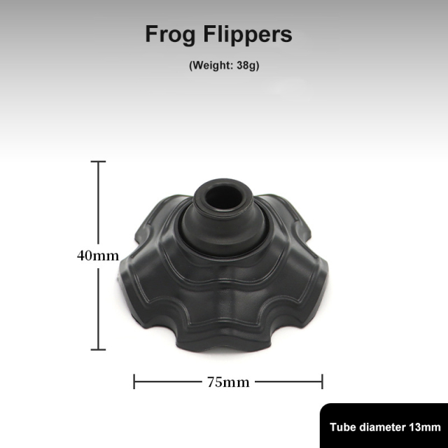 Portable Frog Flippers Plastic Wear-resistant Non-slip Chair Foot Cover for Outdoor Camping Accessory