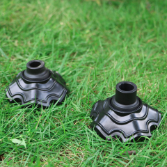 Portable Frog Flippers Plastic Wear-resistant Non-slip Chair Foot Cover for Outdoor Camping Accessory