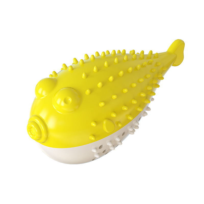 Pet Cat Toothbrush Teeth Cleaning Toy Fish Shape Silicone Molar Stick Toy For Cats Kitten Cleaner with Bell
