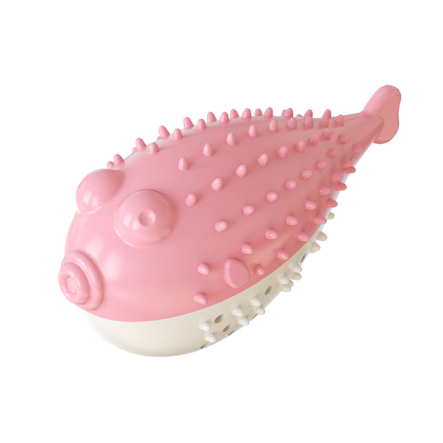 Pet Cat Toothbrush Teeth Cleaning Toy Fish Shape Silicone Molar Stick Toy For Cats Kitten Cleaner with Bell