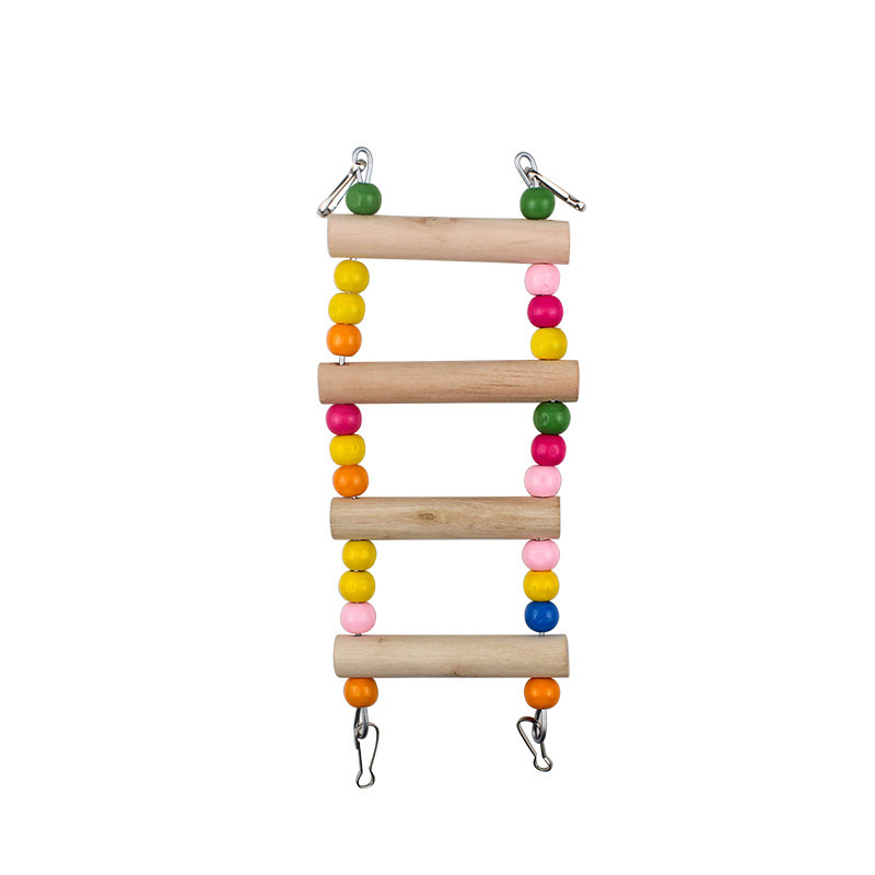 Parrot Supplies Spinning Ladder Bird Climbing Ladder Nibbling Toys Swings Stands