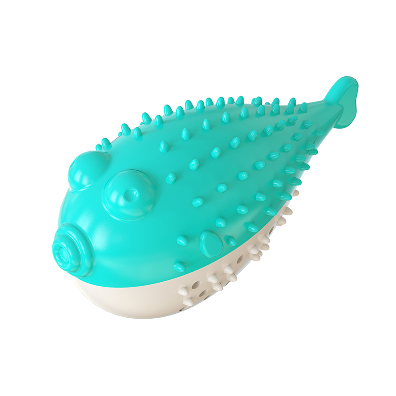Pet Cat Toothbrush Teeth Cleaning Toy Fish Shape Silicone Molar Stick Toy For Cats Kitten Cleaner with Bell