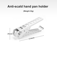 Picnic Anti-scald Pot Clip Cutlery Accessory for Outdoor BBQ Microwave Pick up Food