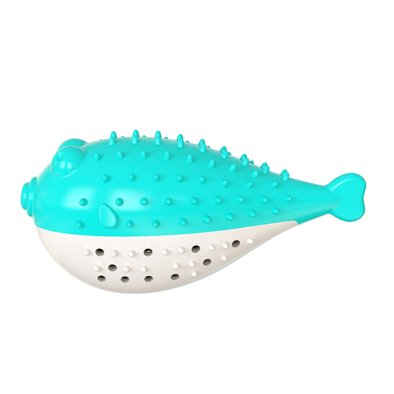 Pet Cat Toothbrush Teeth Cleaning Toy Fish Shape Silicone Molar Stick Toy For Cats Kitten Cleaner with Bell