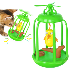 Household Pet Toys Windmill Carousel Sounding Birdcage Teasing Cat Toys