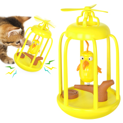 Household Pet Toys Windmill Carousel Sounding Birdcage Teasing Cat Toys